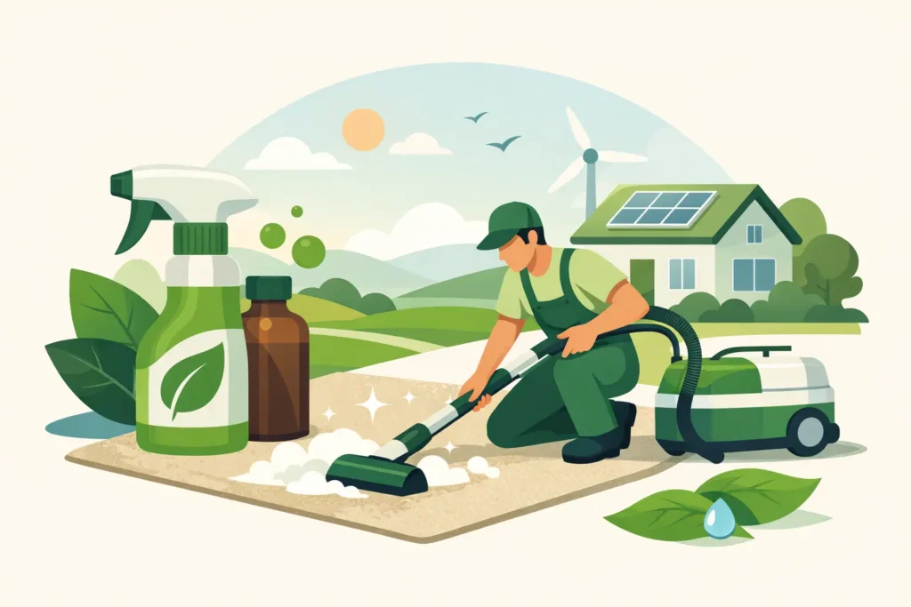 Eco Friendly Carpet Cleaning Service Benefits