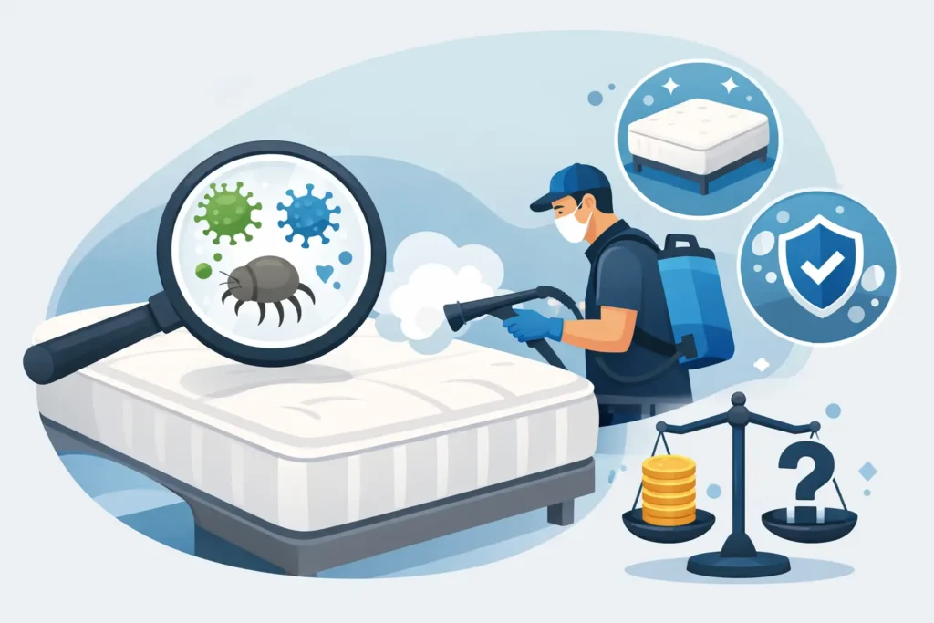 Mattress Sanitisation Service: Is It Worth It?