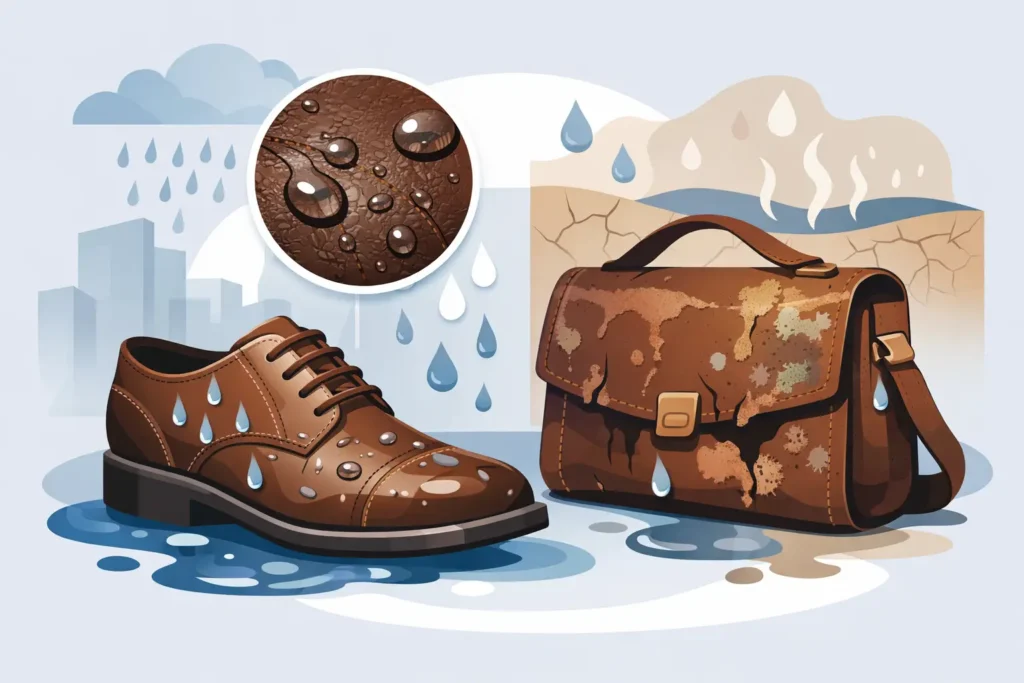 Why Does Moisture Ruin Leather?