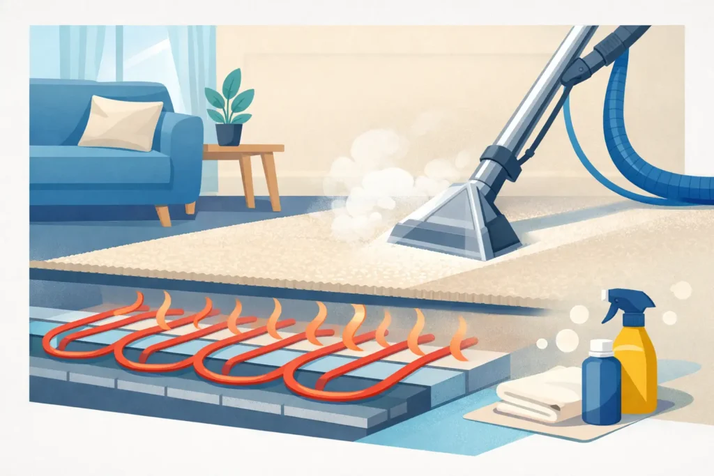 Carpet Cleaning Underfloor Heating Guide