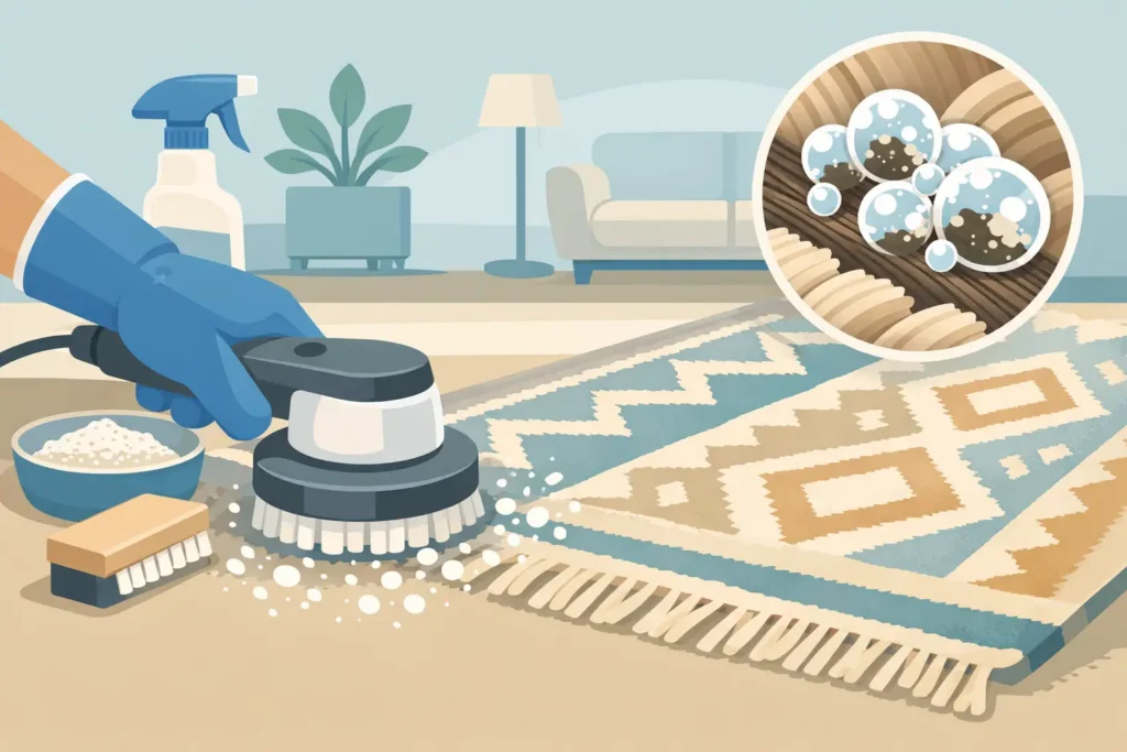 Dry Carpet Cleaning for Wool Rugs Explained