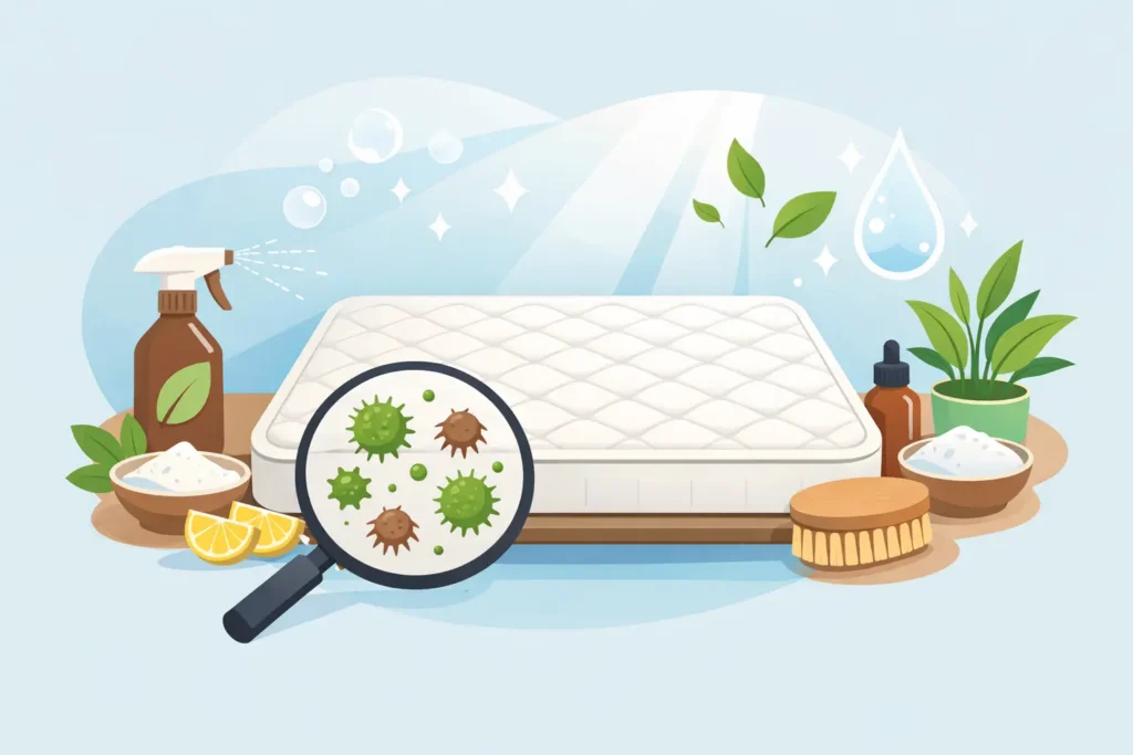 How to Sanitise a Mattress Naturally