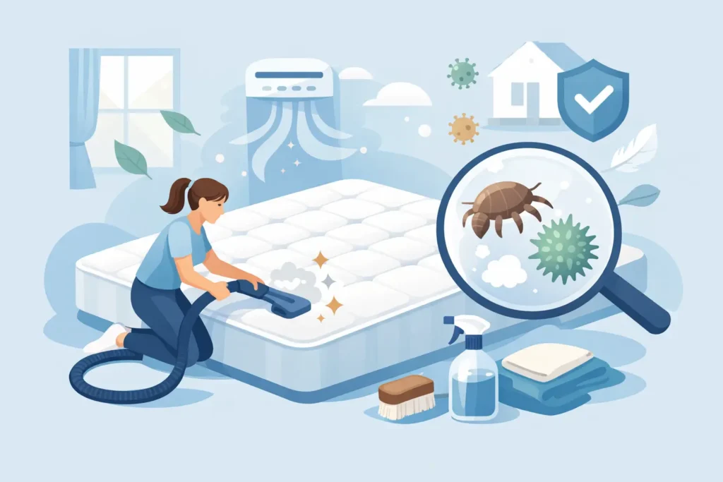 Mattress Cleaning for Allergies at Home