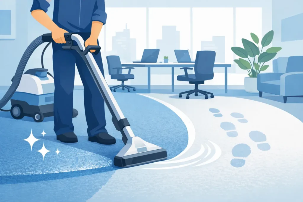 Office Carpet Cleaning With No Drying Time